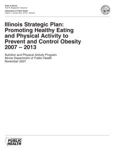 Illinois Strategic Plan: Promoting Healthy Eating and Physical Activity to