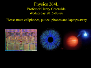 Physics 264L