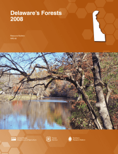 Delaware’s Forests 2008 Resource Bulletin NRS-62