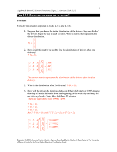 Consider the situation explored in Tasks 2.3.1a and 2.3.1b. T