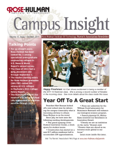 Talking Points w Volume 13, Issue 1 October, 2011