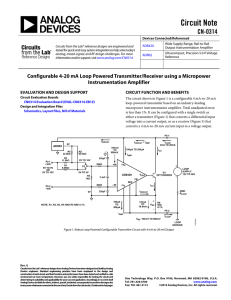 Circuit Note CN-0314