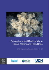 Ecosystems and Biodiversity in Deep Waters and High Seas Regional Seas