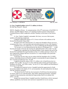 Press Release 11-20030626 June 26, 2003 By Staff Sgt. Russell C. Bassett