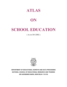 ATLAS  ON SCHOOL EDUCATION