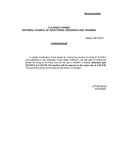 F.5-25/2013-14/S&amp;S NATIONAL COUNCIL OF EDUCTIONAL RESEARCH AND TRAINING  Dated: 08/7/2013