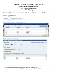 PA STATE SYSTEM OF HIGHER EDUCATION Shared Administrative System