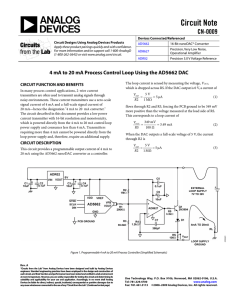 Circuit Note CN-0009