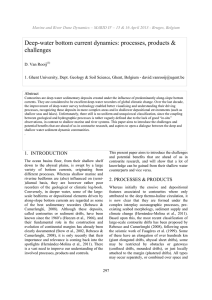 Deep-water bottom current dynamics: processes, products &amp; challenges