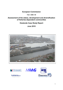 European Commission Assessment of the status, development and diversification of fisheries-dependent communities