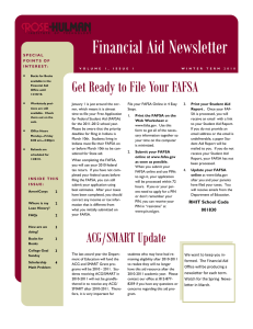 Get Ready to File Your FAFSA