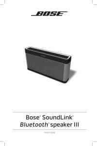 Bose SoundLink  Bluetooth