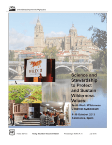 Science and Stewardship to Protect and Sustain