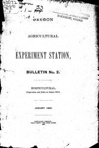EXPERIWT STATION L.. K 6 e 0 N BULLETIN No. 2.