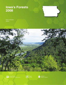 Iowa’s Forests 2008 Resource Bulletin NRS-52
