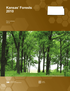 Kansas’ Forests 2010 Resource Bulletin NRS-85