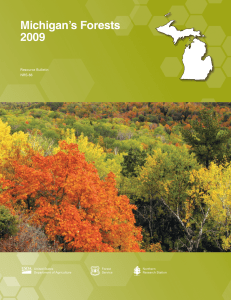 Michigan’s Forests 2009 Resource Bulletin NRS-66