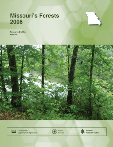 Missouri’s Forests 2008 Resource Bulletin NRS-54
