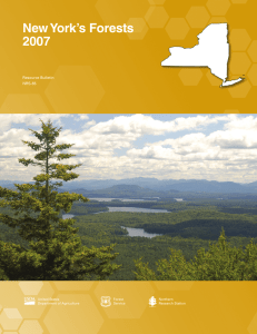 New York’s Forests 2007 Resource Bulletin NRS-65