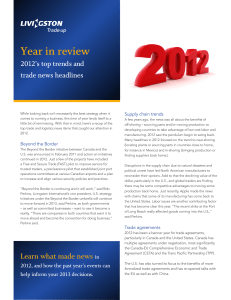 Year in review 2012’s top trends and trade news headlines