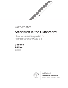 Mathematics Standards in the Classroom: Second Edition