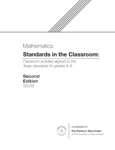 Mathematics Standards in the Classroom: Second Edition