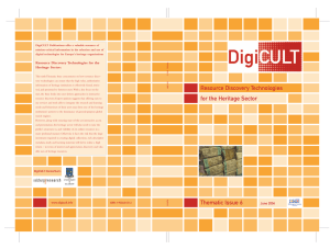 DigiCULT Publications offer a valuable resource of