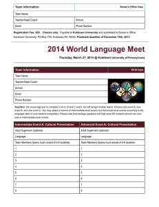 2014 World Language Meet