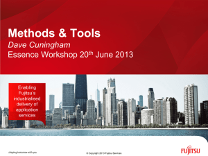 Methods &amp; Tools Dave Cuningham Essence Workshop 20