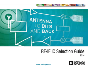 RF/IF IC Selection Guide  2014 |