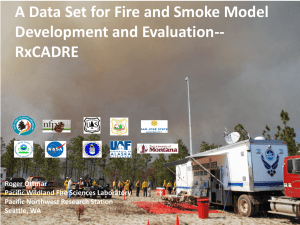 A Data Set for Fire and Smoke Model Development and Evaluation-- RxCADRE
