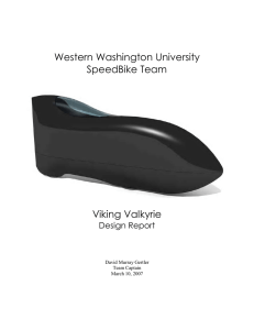 Western Washington University SpeedBike Team Viking Valkyrie