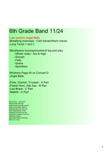 6th Grade Band 11/24
