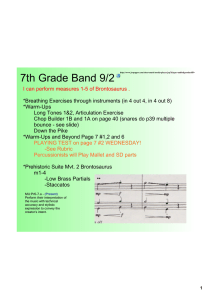 7th Grade Band 9/2