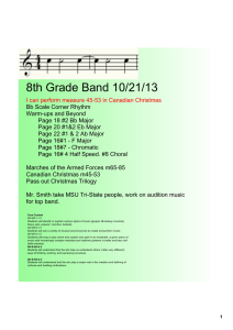8th Grade Band 10/21/13