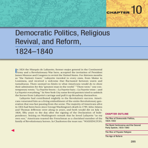 10 Democratic Politics, Religious Revival, and Reform, 1824–1840