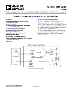 AD7091R User Guide UG-409