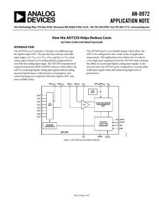 AN-0972 APPLICATION NOTE