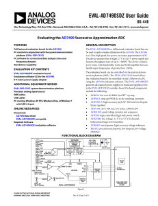 EVAL-AD7490SDZ User Guide UG-446