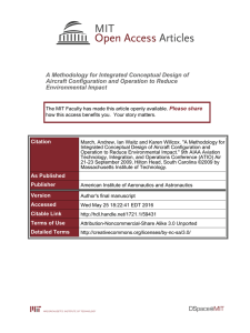 A Methodology for Integrated Conceptual Design of Environmental Impact