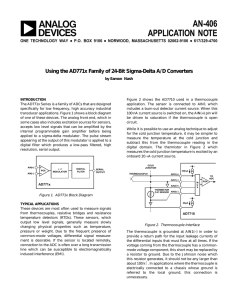 a AN-406 APPLICATION NOTE •