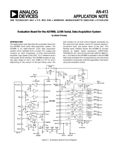 a AN-413 APPLICATION NOTE •