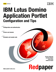 Red paper IBM Lotus Domino no