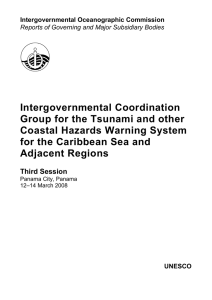 Intergovernmental Coordination Group for the Tsunami and other Coastal Hazards Warning System