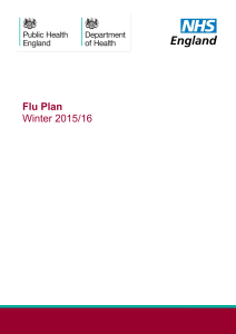Flu Plan Winter 2015/16