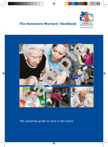 Sample The Homecare Workers’ Handbook UKHCA