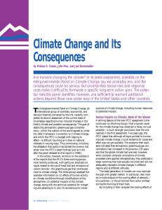 Climate Change and Its Consequences