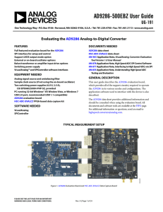 AD9286-500EBZ User Guide UG-191