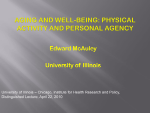Edward McAuley University of Illinois