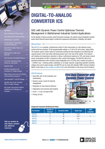 DIGITAL-TO-ANALOG CONVERTER ICS